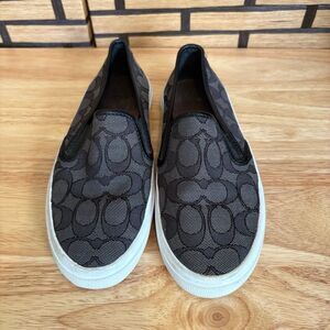 Coach Chrissy Black Sneakers Size 5